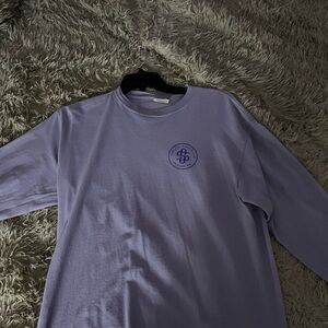Men's Purple Long Sleeve Shirt